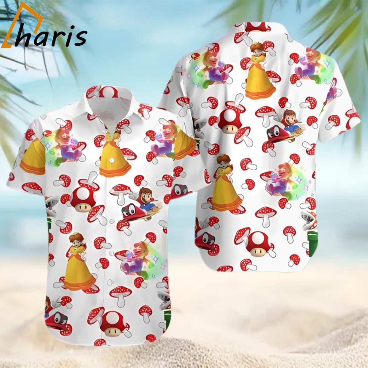 Super Mario Hawaiian Shirt Gift Summer Vacation 1 1