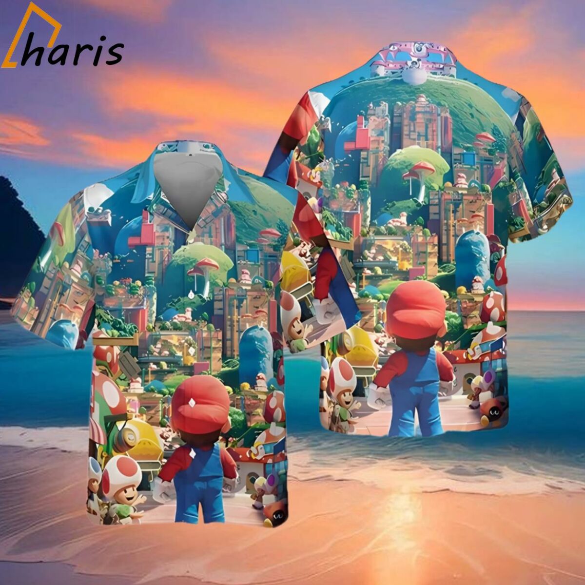 Super Mario Kart Hawaiian Shirt 2 2