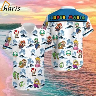 Super Mario Summer Gift Hawaiian Shirt 1 1