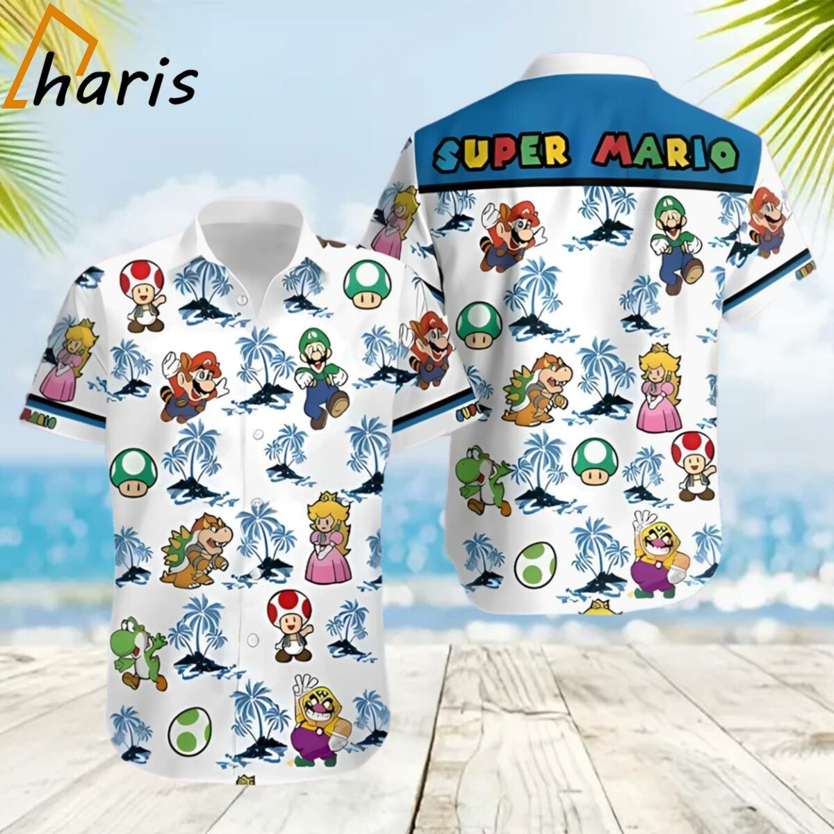 Super Mario Summer Gift Hawaiian Shirt 2 2