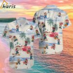 Super Mario Summer Vacation Hawaiian Shirt 1 1
