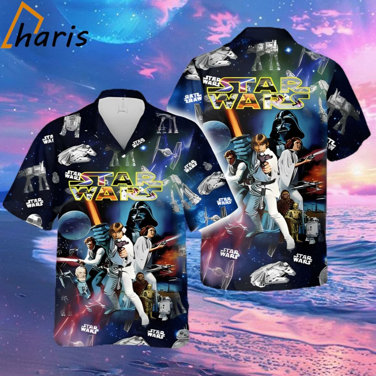 Super Soft Rayon Darth Vader Star War Hawaiian Shirt 2 2