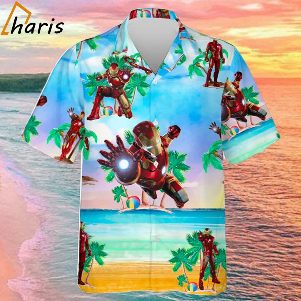 Superhero Ironman Marvel Hawaiian Shirt