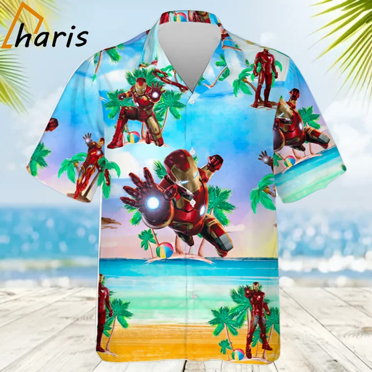 Superhero Ironman Marvel Hawaiian Shirt 2 2