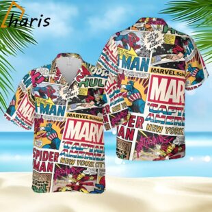 Superhero Marvel Hawaiian Shirt Gift For Movie Fan 1 1