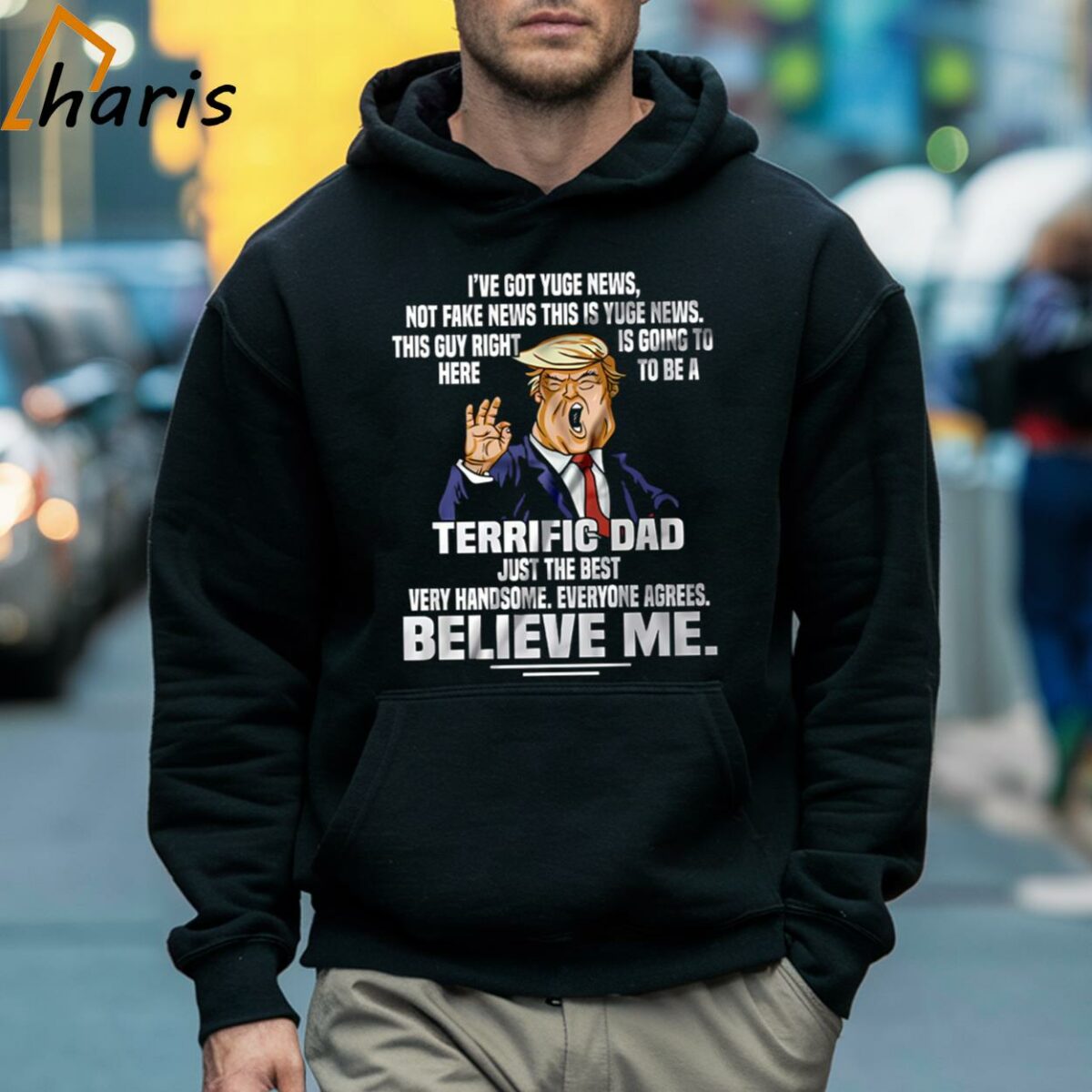 Support Cool Fathers Day Gift Donald Trump Shirt 5 Hoodie