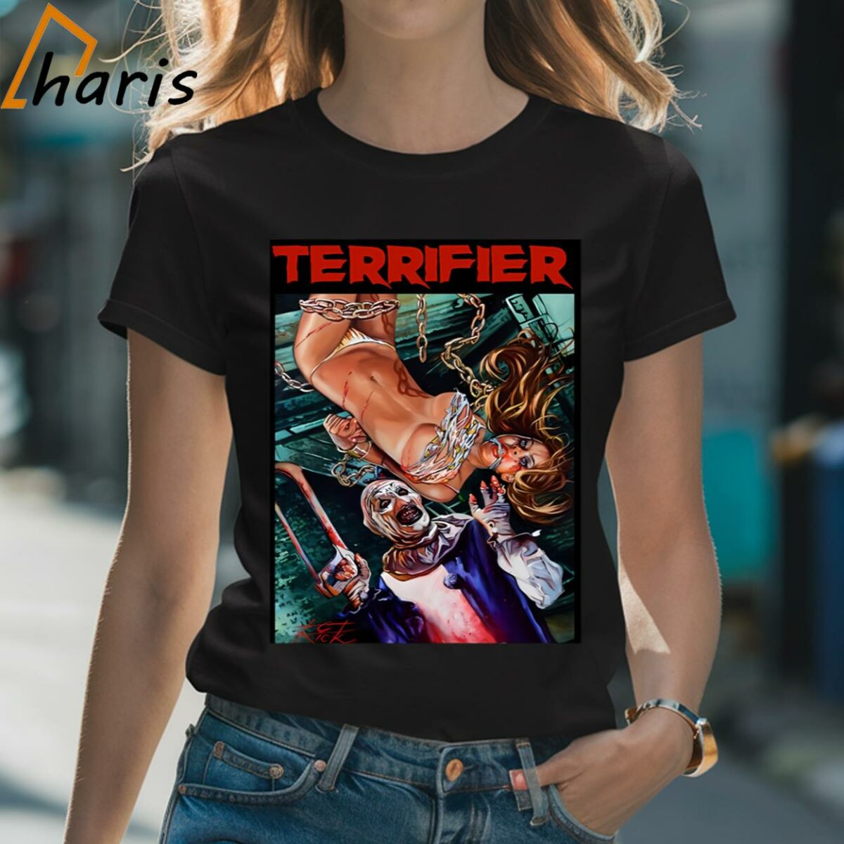 Terrifier The Clown Horror Movie T shirt 2 Shirt