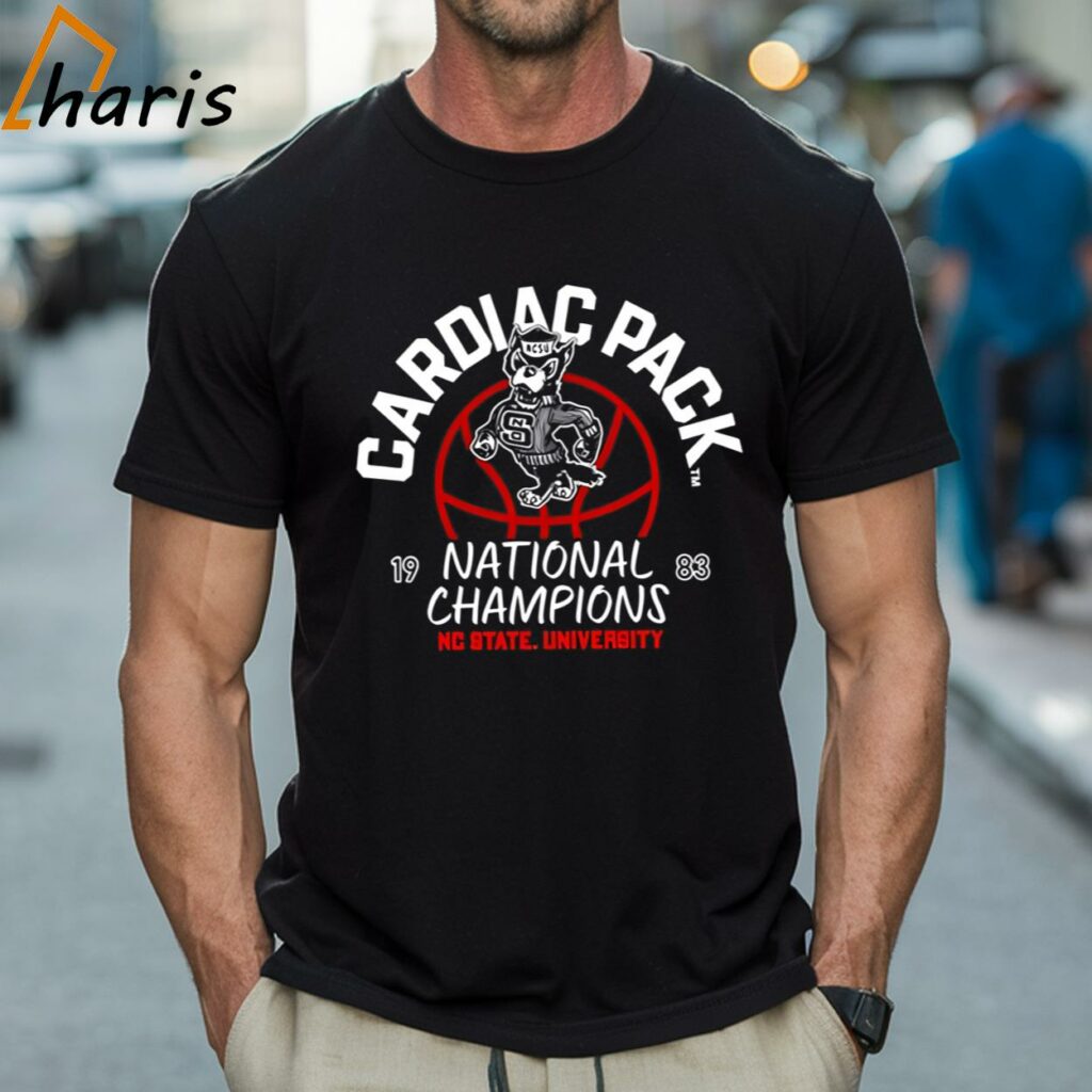 Terry Gannon Cardiac Pack National Champions 1983 T-shirt