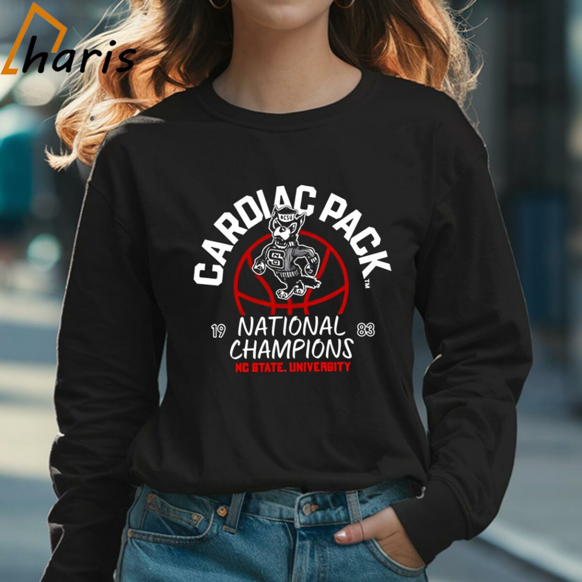 Terry Gannon Cardiac Pack National Champions 1983 T shirt 3 Long sleeve shirt