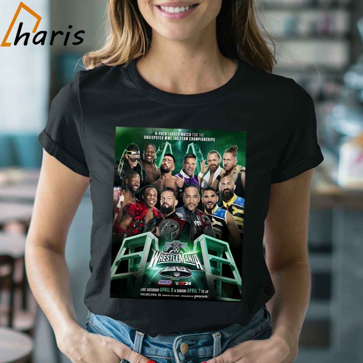 The 6 pack Ladder Match For The Undisputed Wwe Tag Team Championships T shirt 2 Shirt