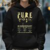 The Cure 46th Anniversary 1978 2024 Thank You For The Memories Signatures T shirt 5 Hoodie