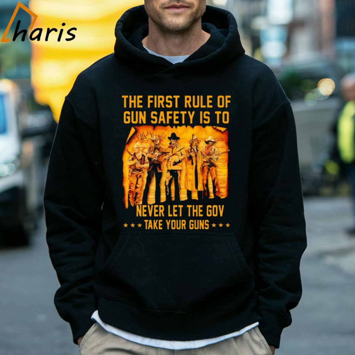The First Rule Of Gun Safety Is To Never Let The Government Take Your Guns Shirt 5 Hoodie