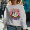 The Heelers and The Simpsons Bluey T shirt 3 Sweatshirt