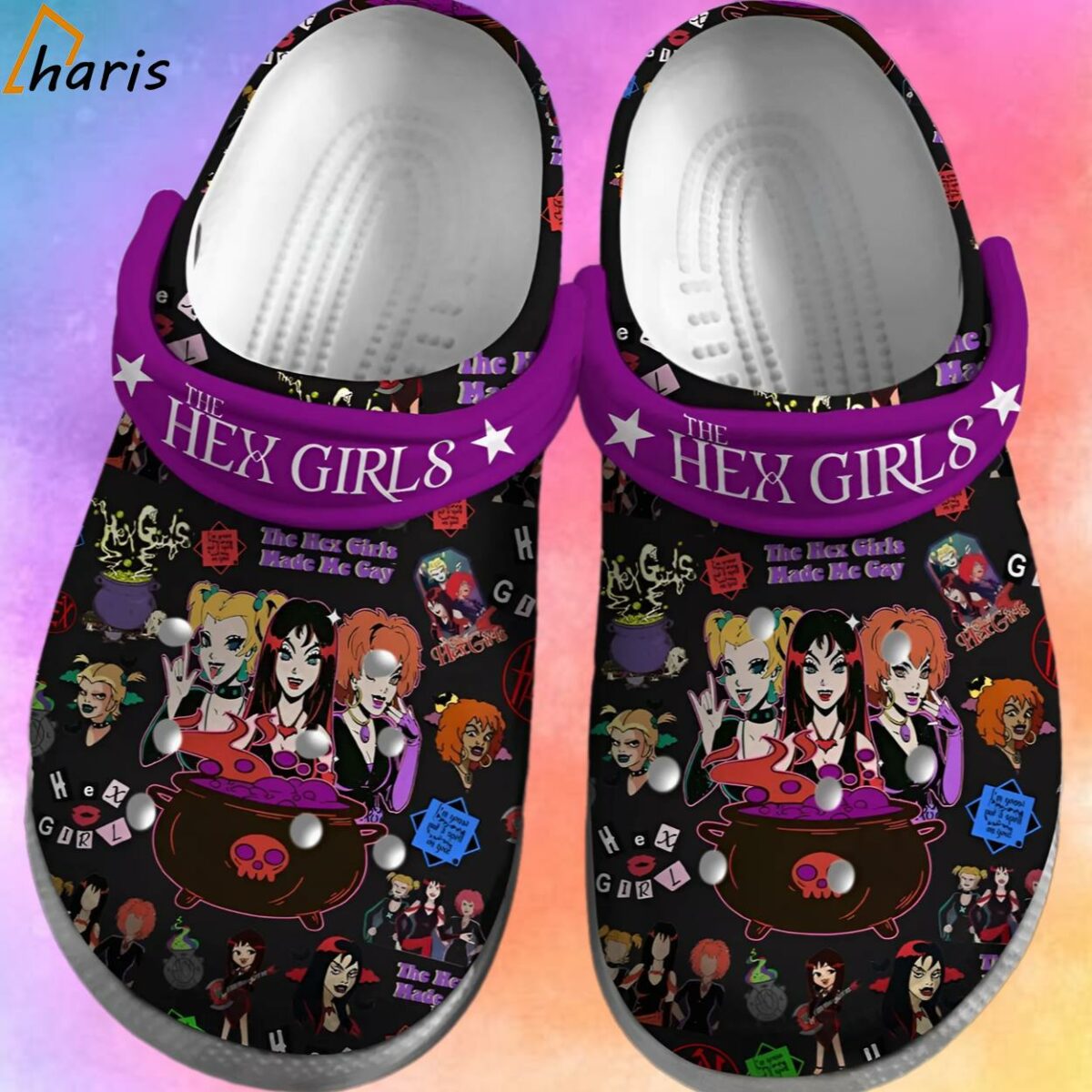 The Hex Girls Music Clogs Shoes 1 1