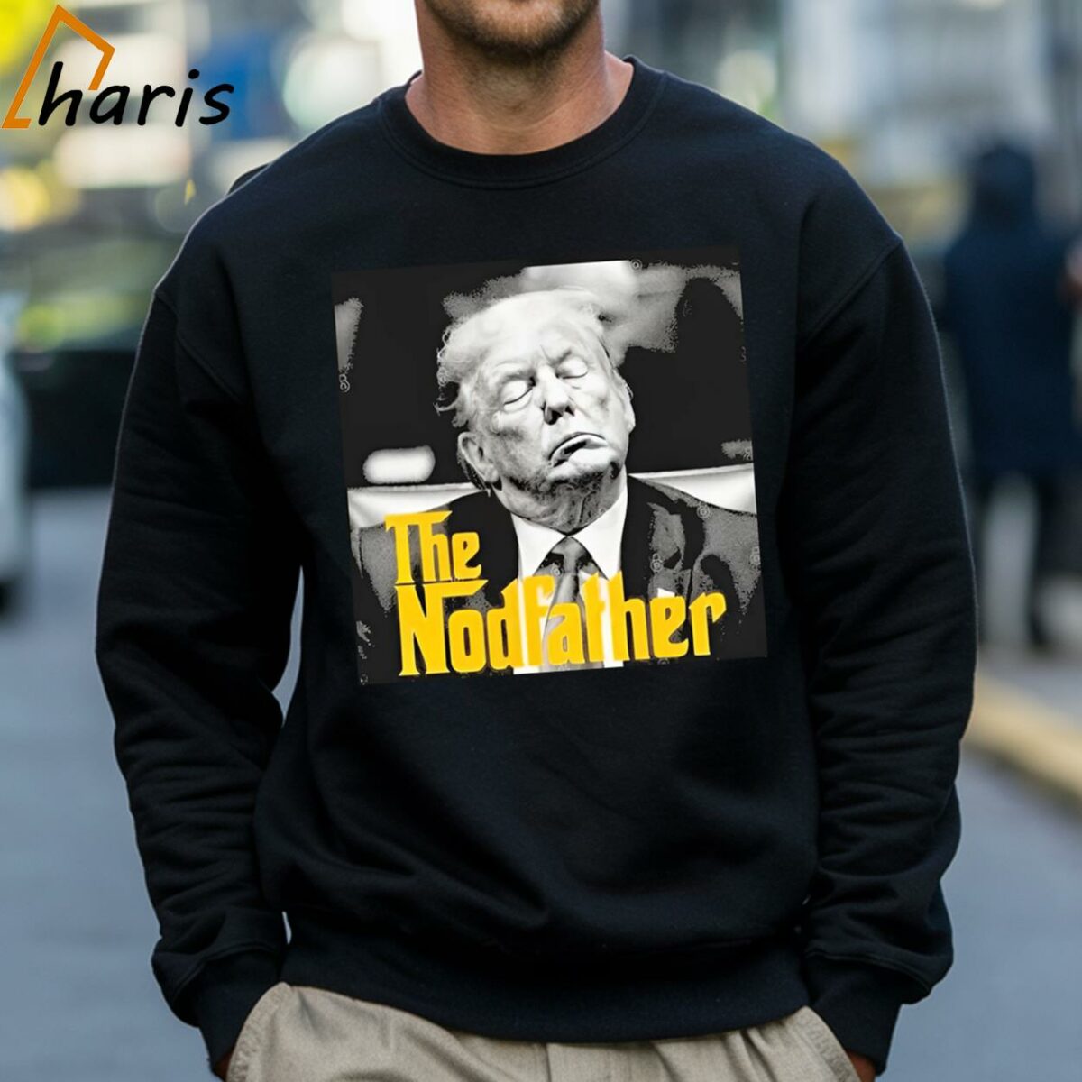 The Nodfather Donald Trump T Shirt 4 Sweatshirt