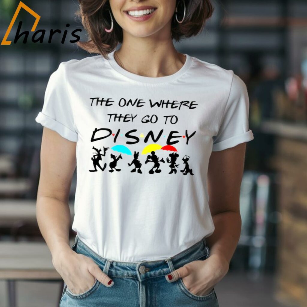 The One Where They Go to Disney Friends Shirt