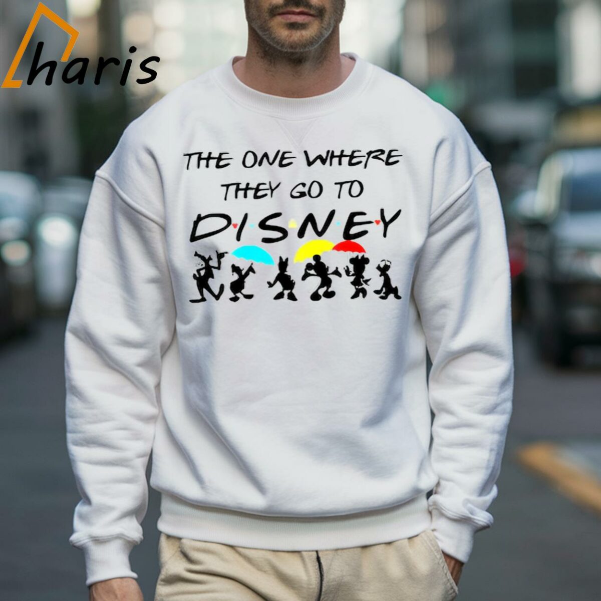 The One Where They Go to Disney Friends Shirt 3 Sweatshirt