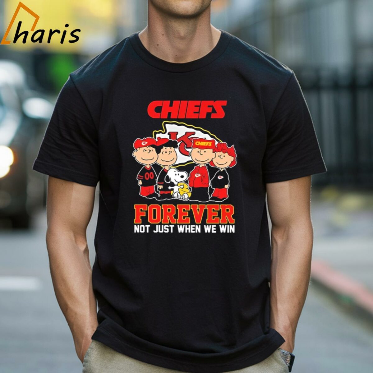 The Peanuts Movie Characters Kansas City Chiefs Forever Not Just When We Win Shirt 1 Shirt