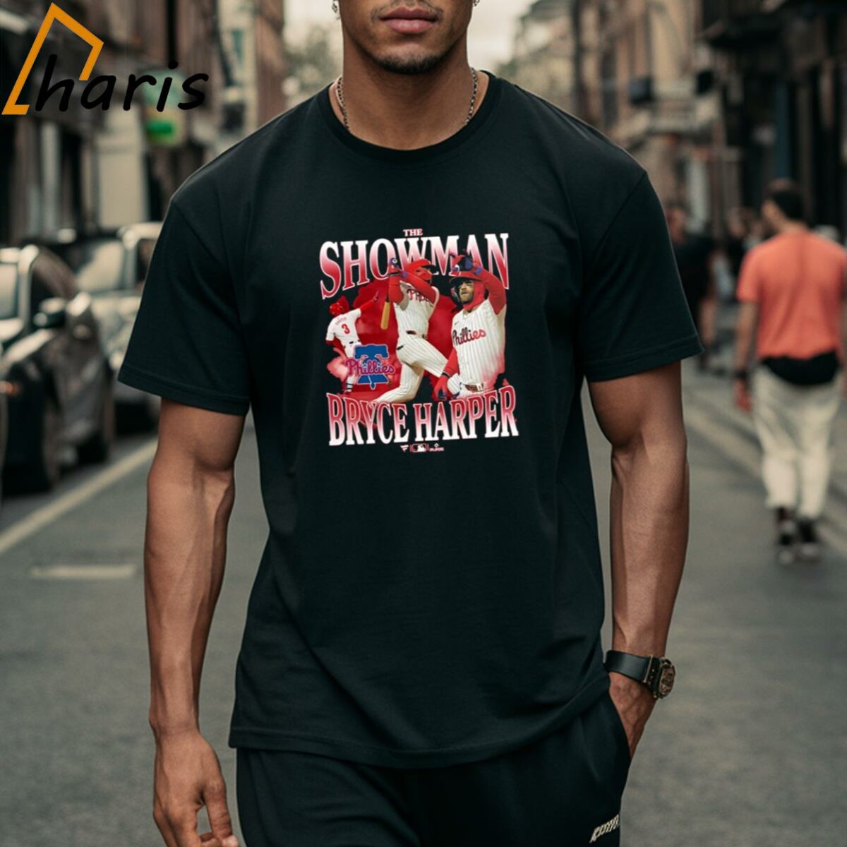 The Showman Bryce Harper Philadelphia Phillies Home Run Nickname T-shirt