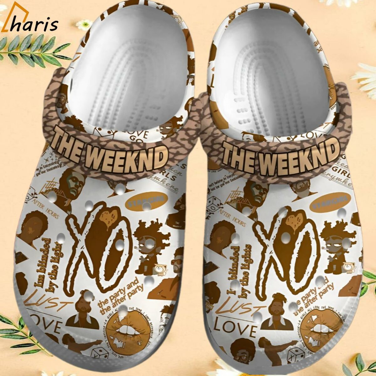 The Weeknd Music Crocs Shoes The Weeknd XO Merch 1 1