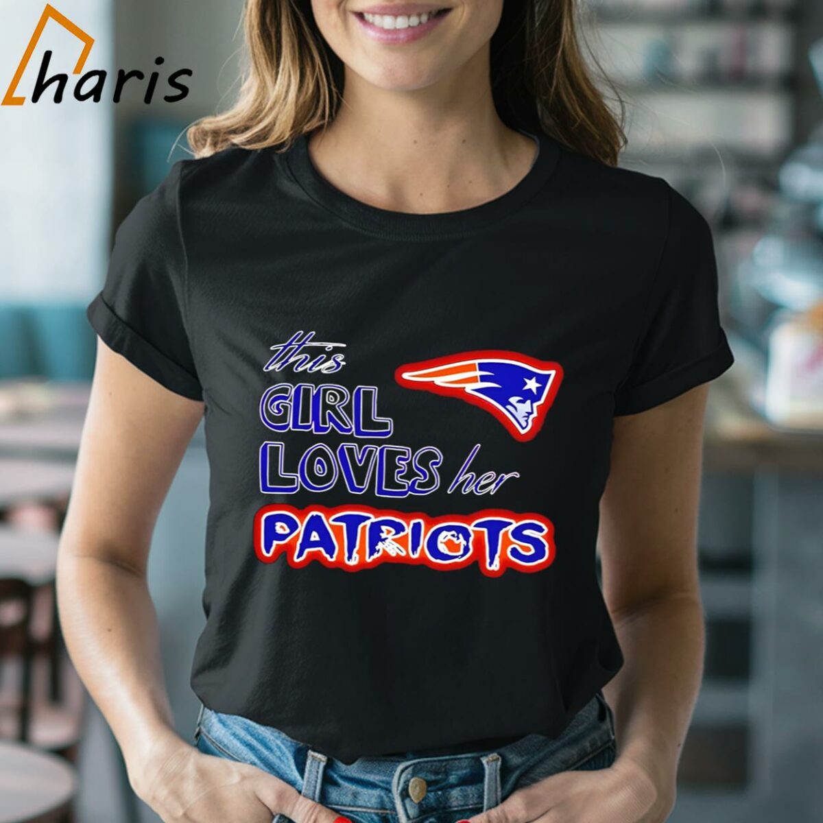 This Girl Loves Her New England Patriots Shirt