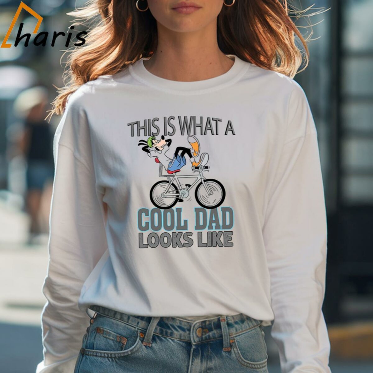 This Is What A Cool Dad Looks Like Disney Goofy Dad Shirt 4 Long sleeve shirt