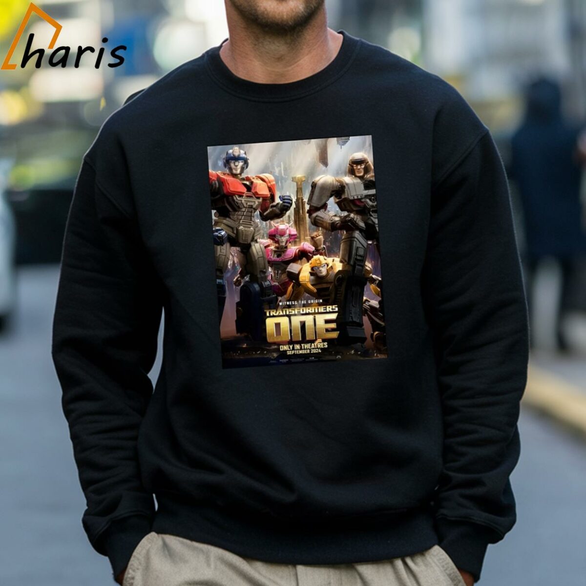 Transformers One Witness The Origin Only In Theatres September 2024 T shirt 4 Sweatshirt