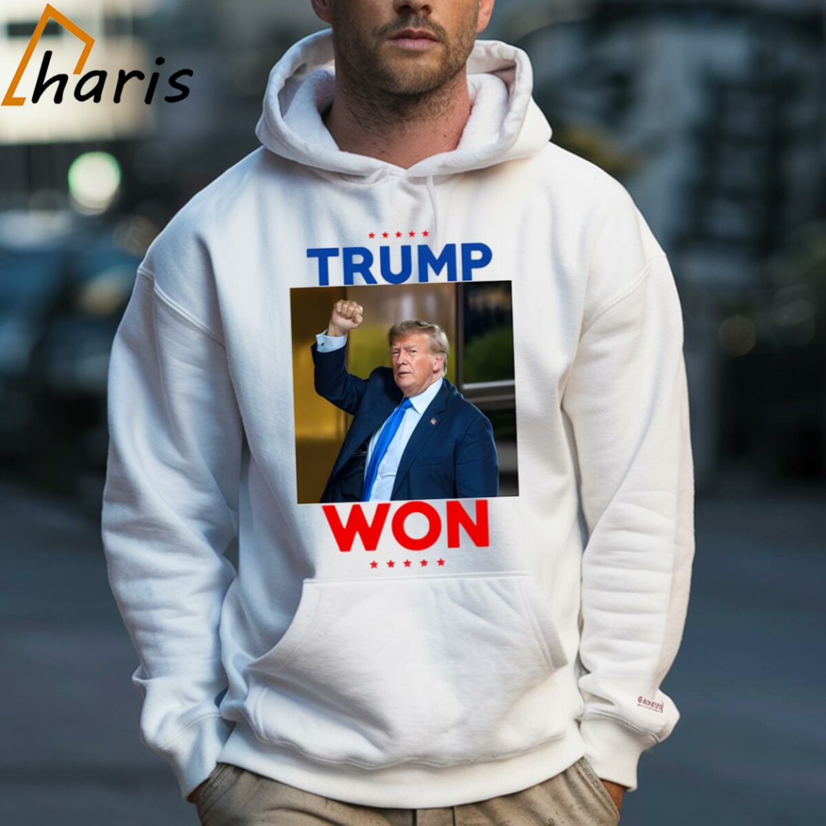 Travis Kelce Wearing Trump Won Shirt 5 Hoodie
