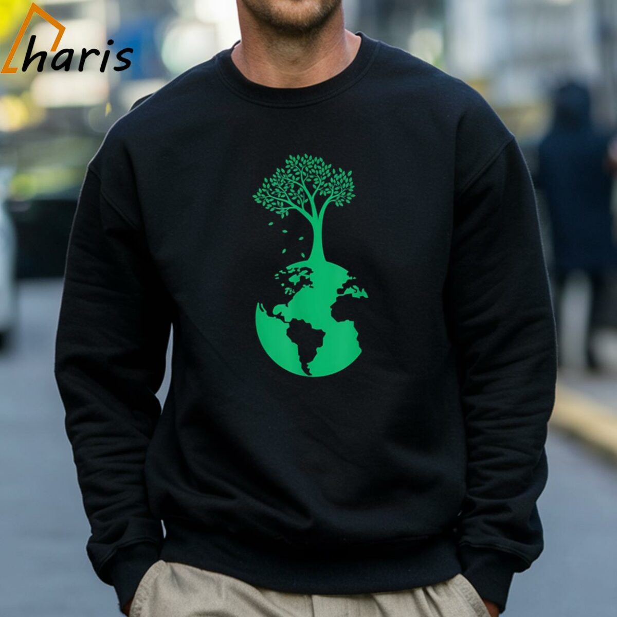 Tree Planet Earth Day T Shirt 4 Sweatshirt