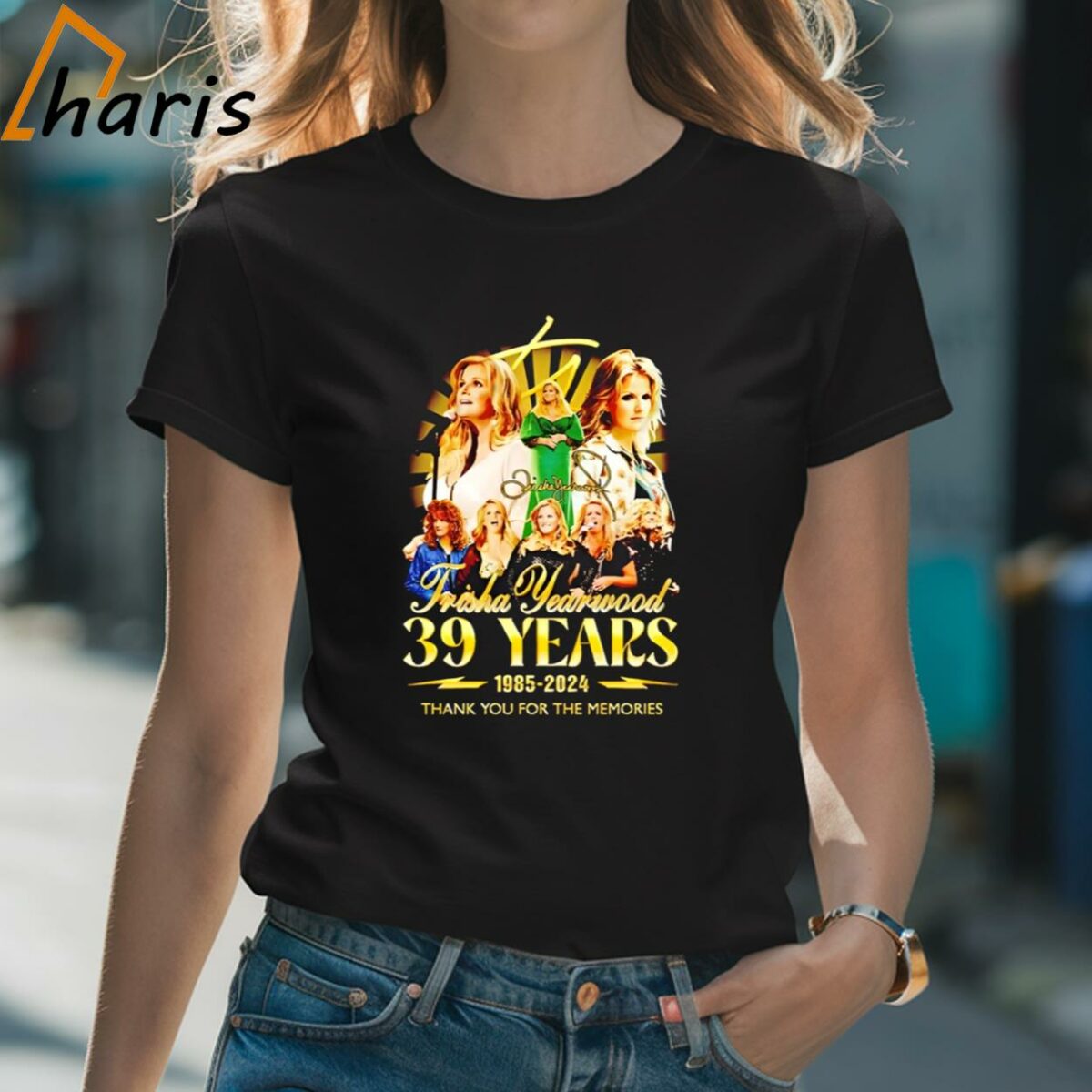 Trisha Yearwood 39 Years 1985 2024 Thank You For The Memories Shirt 2 Shirt
