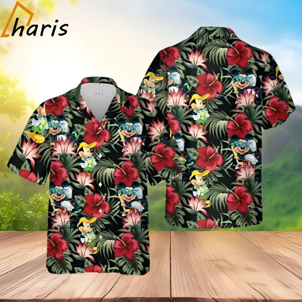 Tropical Mickey Hawaiian Shirt