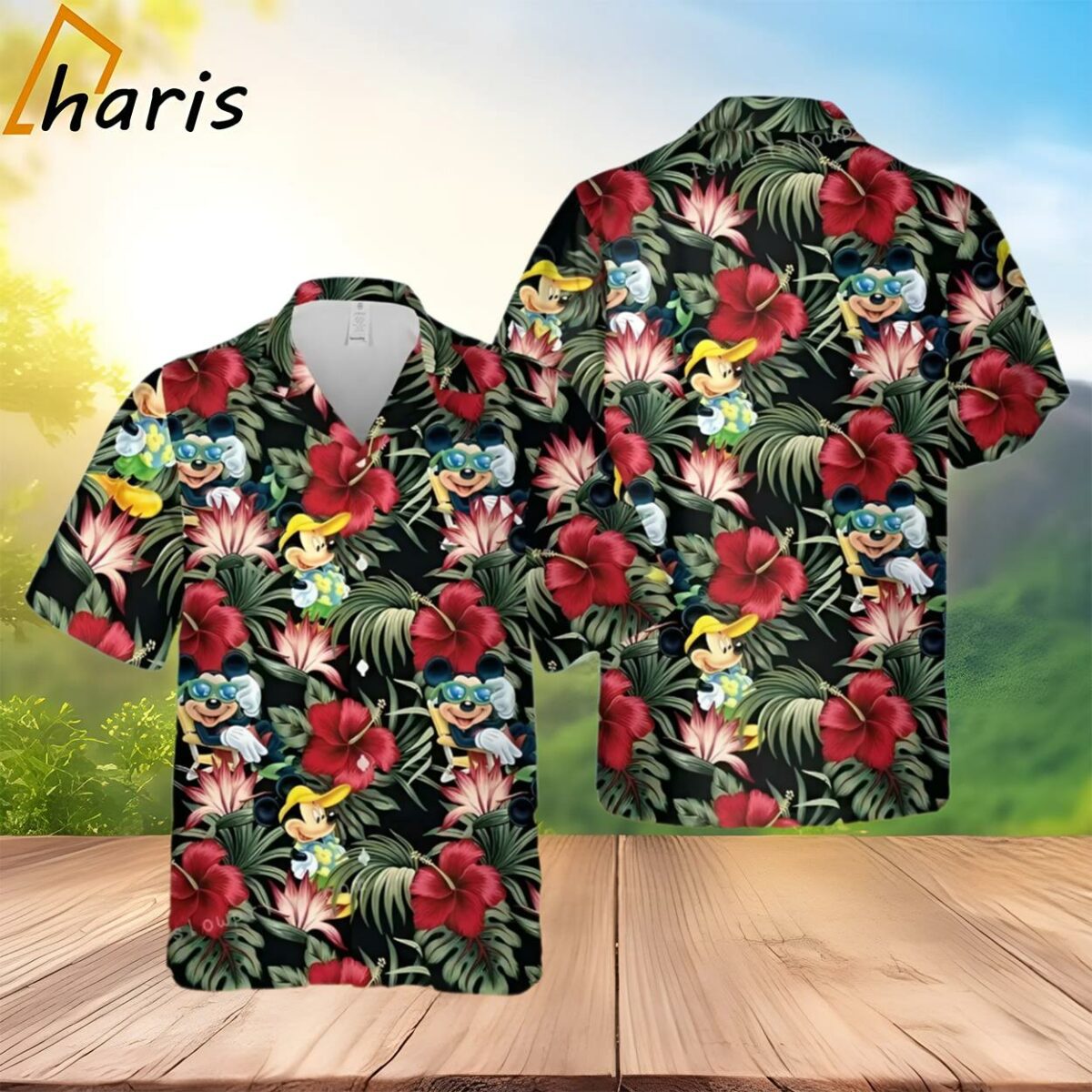 Tropical Mickey Hawaiian Shirt Summer Gift 2 3