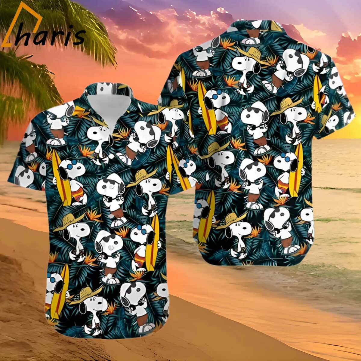 Tropical Snoopy Summer Time Hawaiian Shirt 2 2