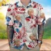 Trump Funny Photo Flower Tropical Floral Hawaii Shirt 2 3