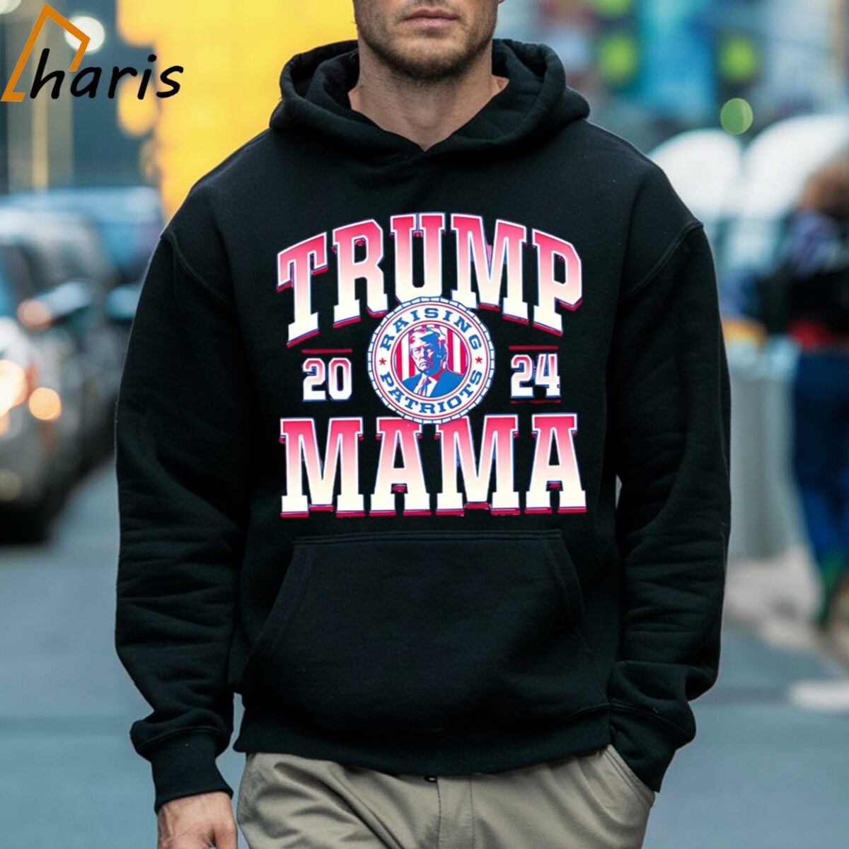 Trump Mama 2024 Raising Patriots Shirt 5 Hoodie