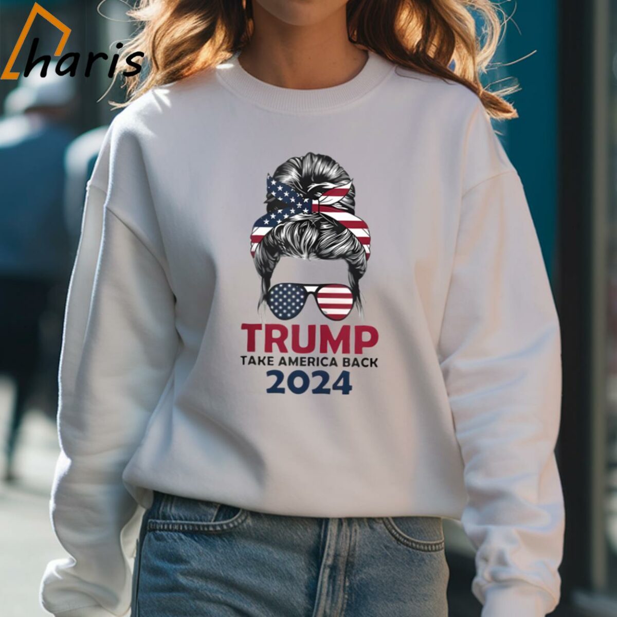 Trump Take America Back Women T shirt 4 Sweatshirt
