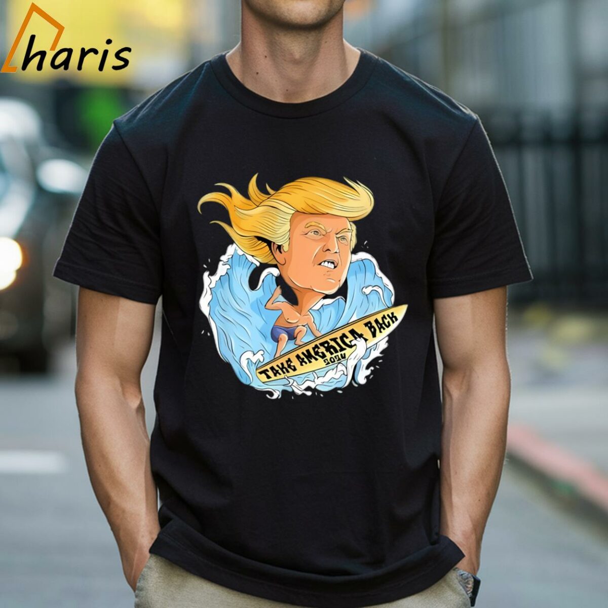 Trump Windsurfing Take America Back 2024 Shirt 1 Shirt