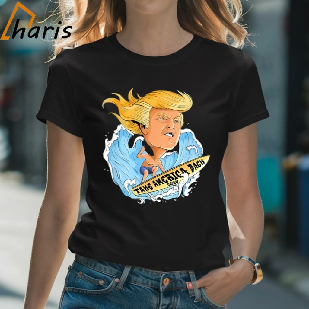 Trump Windsurfing Take America Back 2024 Shirt