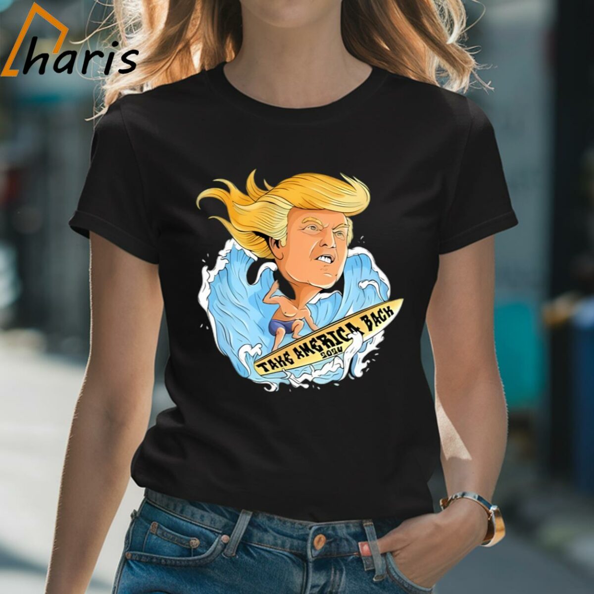 Trump Windsurfing Take America Back 2024 Shirt 2 Shirt