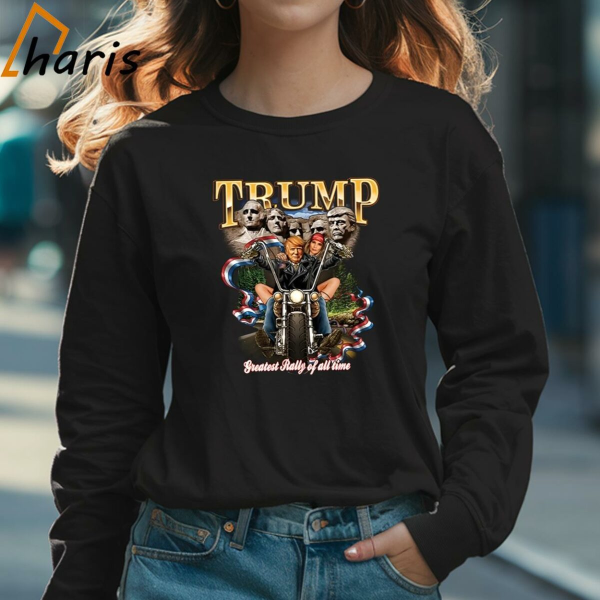 Trumps Greatest Rally T shirt 3 Long sleeve shirt