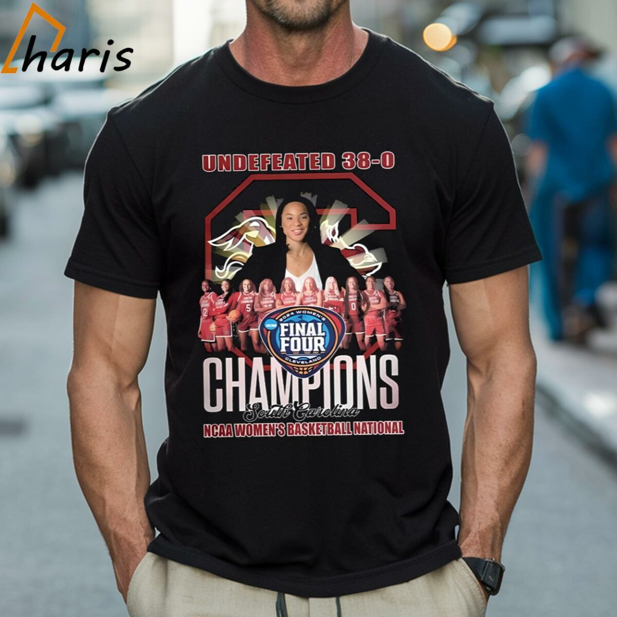 Undefeated 38 0 Champions South Carolina NCAA Womens Basketball National T shirt 1 Shirt