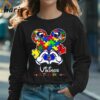 Vikings Mickey Mouse Love Autism Its Ok To Be Different Shirt 3 Long sleeve shirt