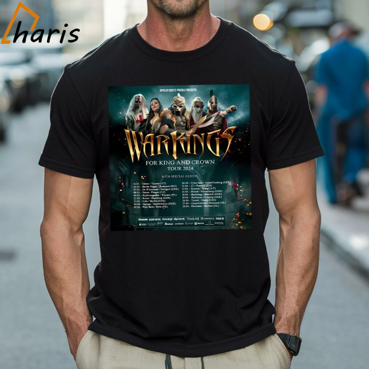 Warkings For King And Crown Tour 2024 Shirt 1 Shirt