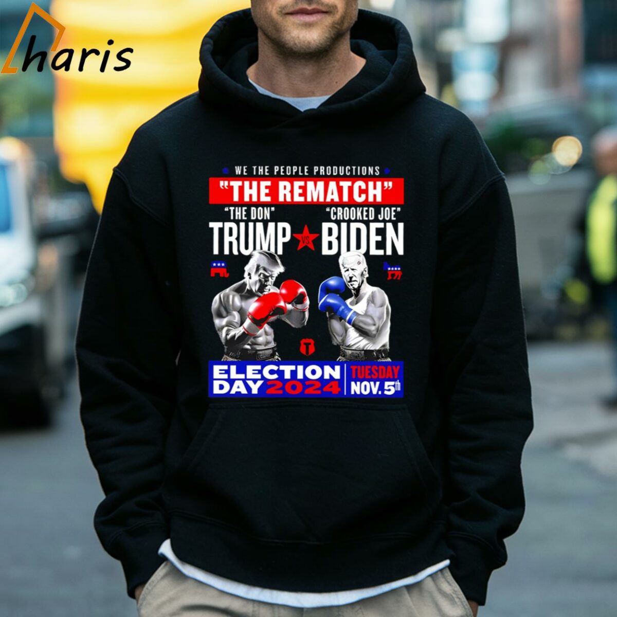 We The People Productions The Rematch The Don Trump Vs Crooked Joe Biden 2024 Shirt 5 Hoodie