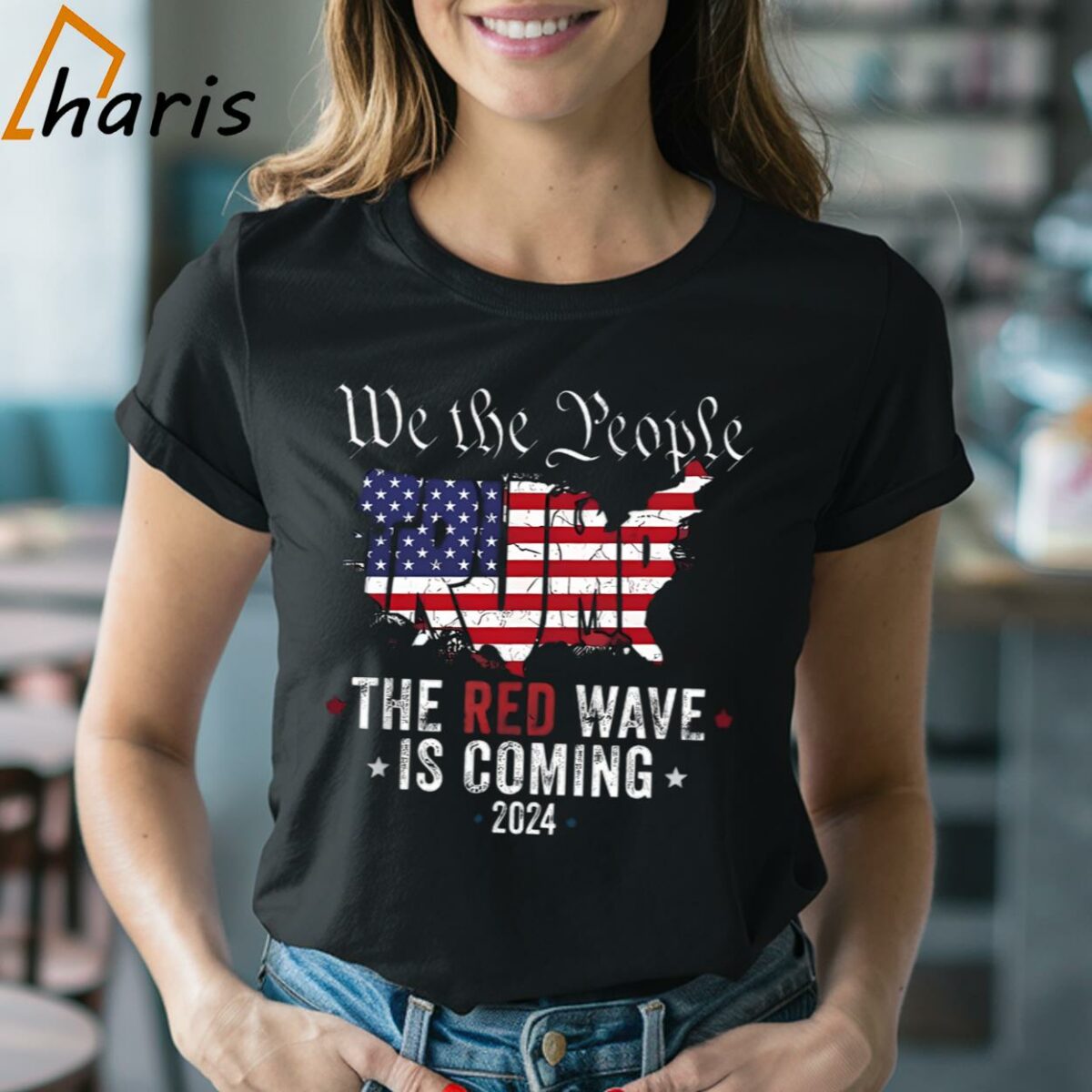 We The People The Red Wave Is Coming 2024 Trump Shirt 2 Shirt