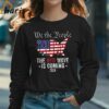 We The People The Red Wave Is Coming 2024 Trump Shirt 3 Long sleeve shirt