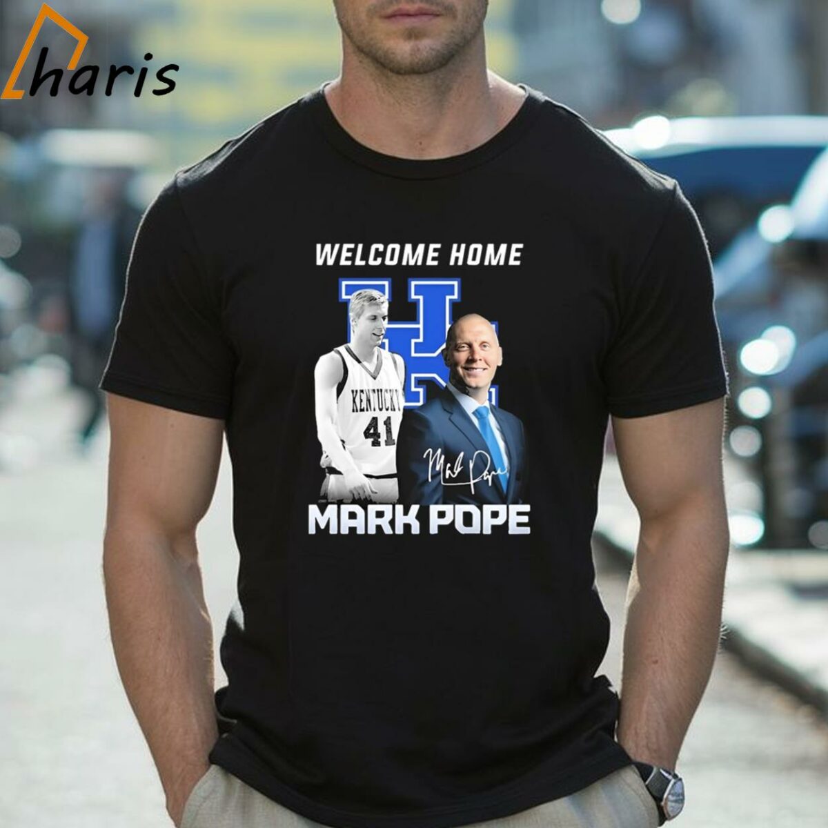 Welcome Home Mark Pope Kentucky Wildcats Signature Shirt 2 Shirt