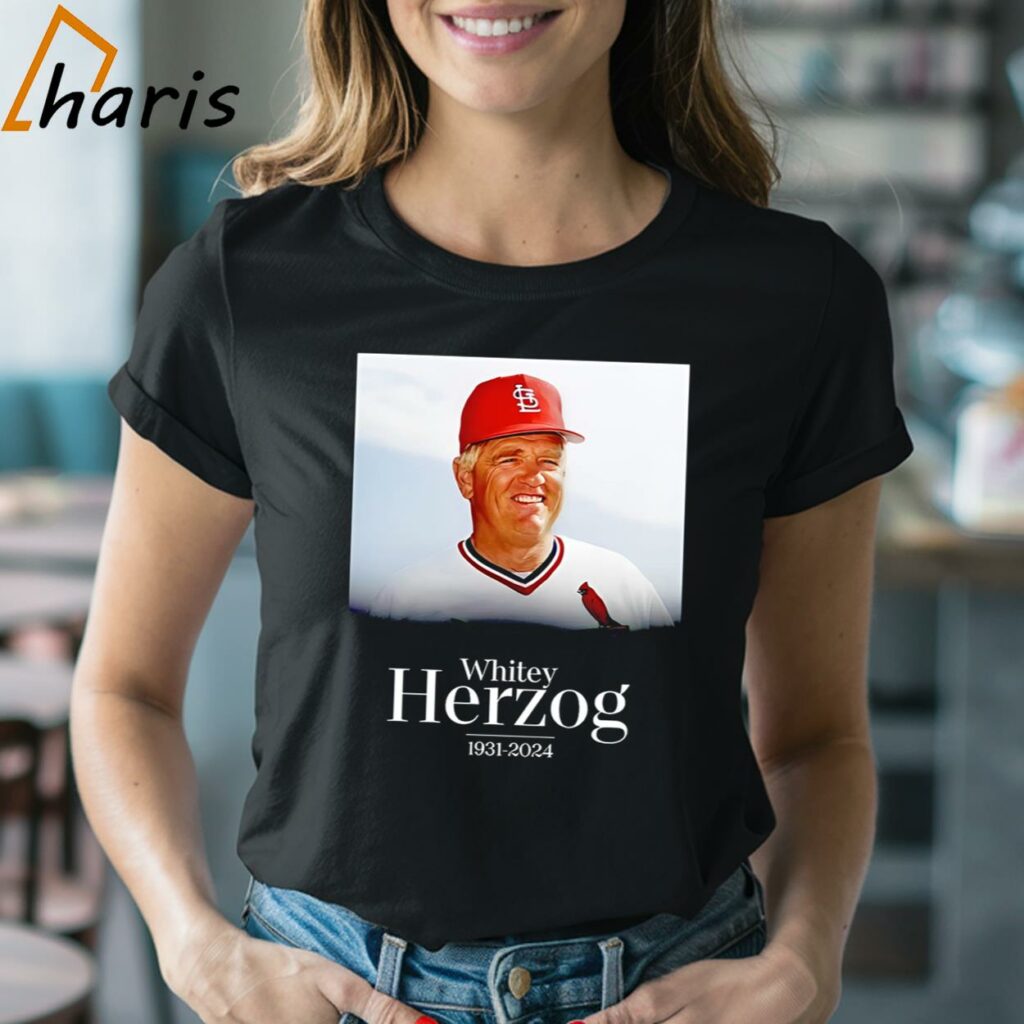 Whitey Herzog 1931-2024 Shirt