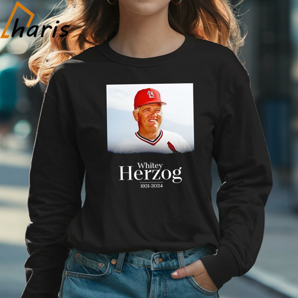 Whitey Herzog 1931 2024 Shirt 3 Long sleeve shirt