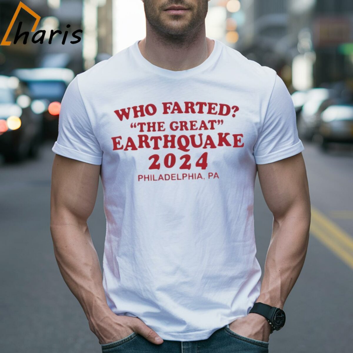 Who Farted The Great Earthquake 2024 T shirt 2 Shirt